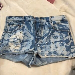 Jean shorts